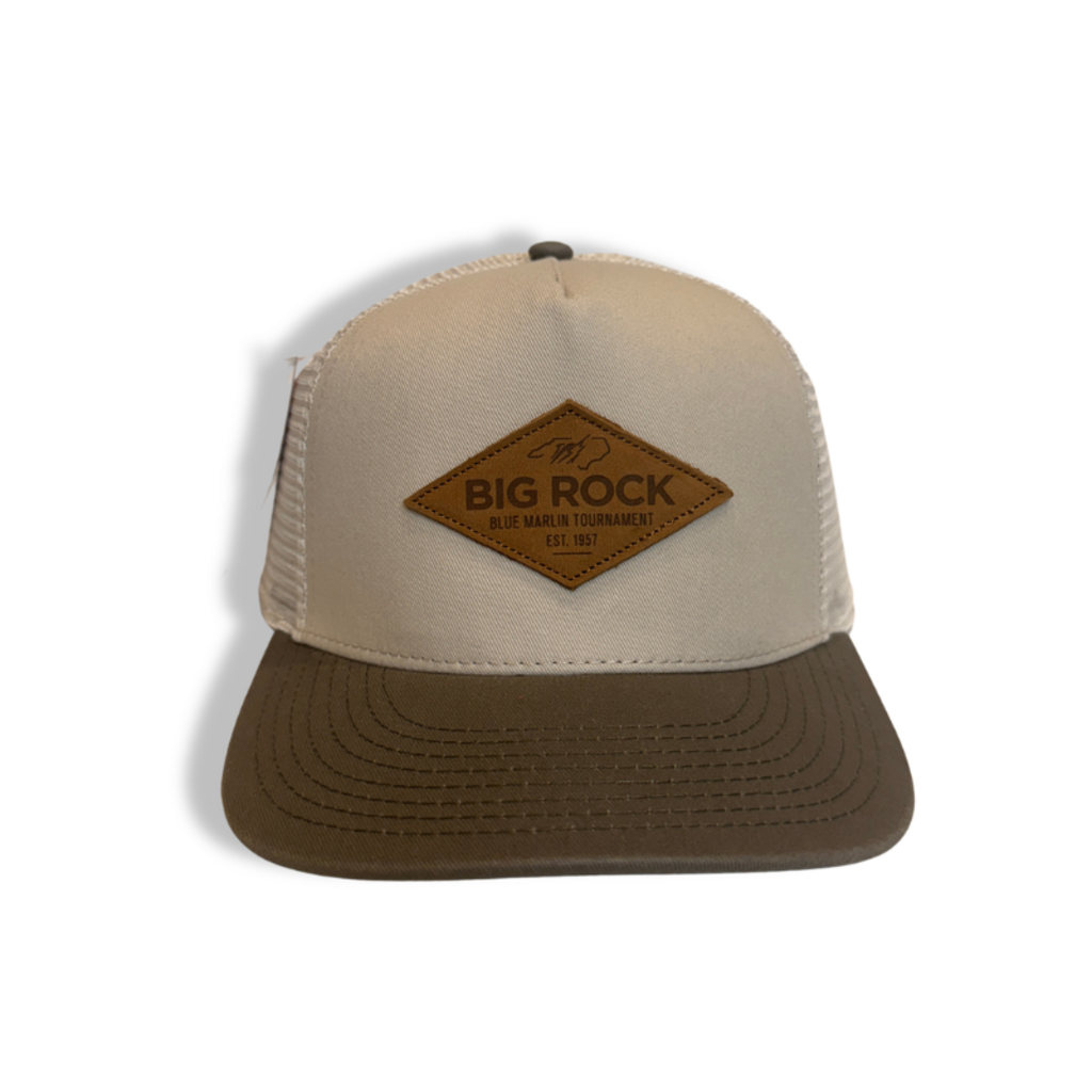 Big Rock NC Leather Diamond Trucker