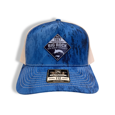 Big Rock BR Diamond Leather Trucker