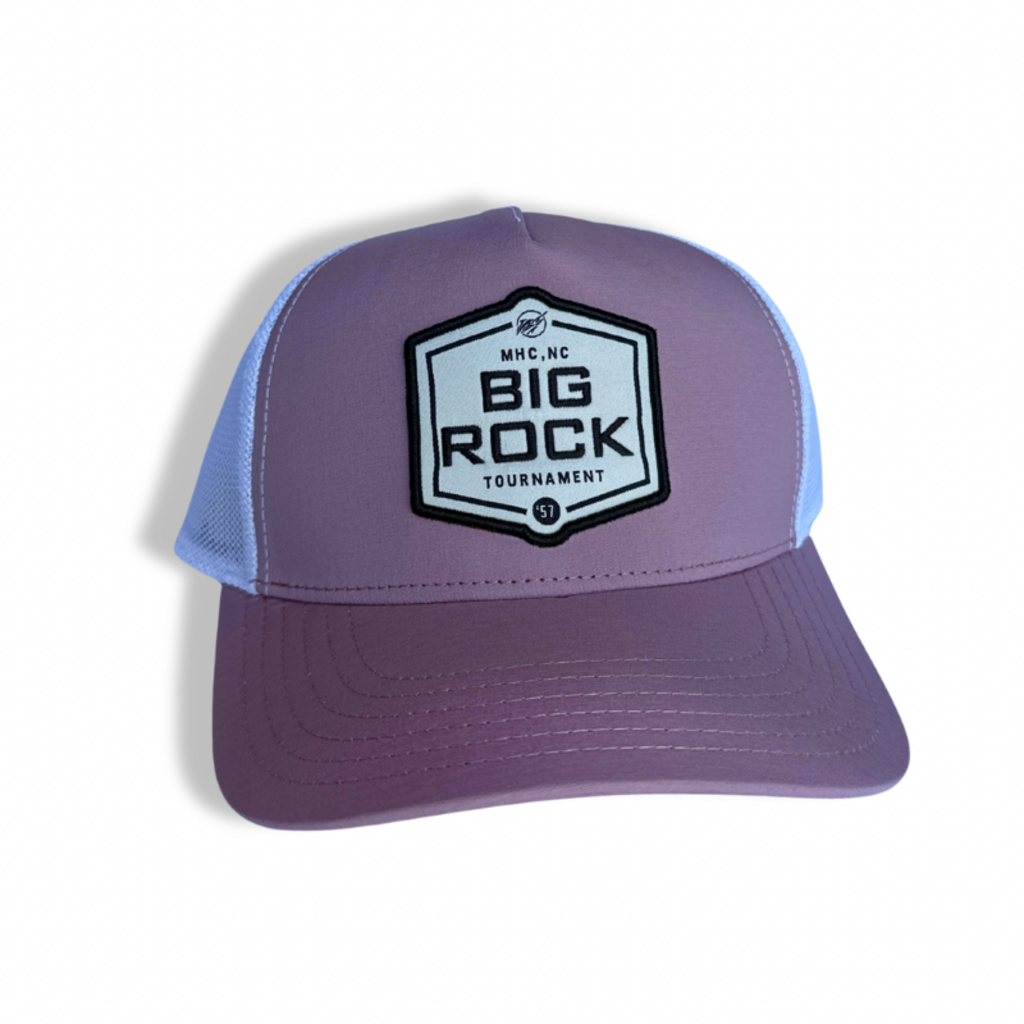 Big Rock Hex Badge Circle Streak Trucker