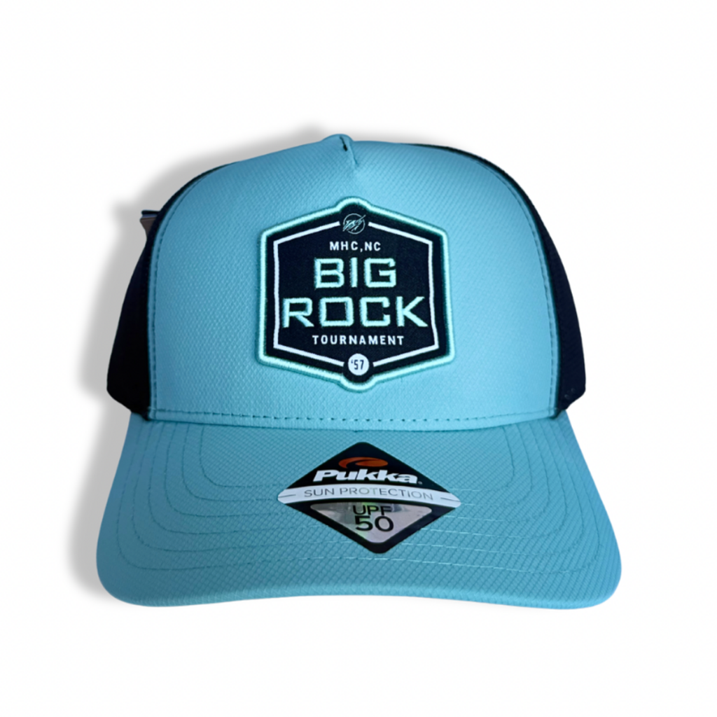 Big Rock Hex Badge Circle Streak Trucker