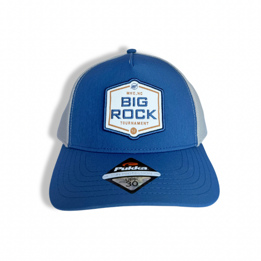 Big Rock Hex Badge Circle Streak Trucker