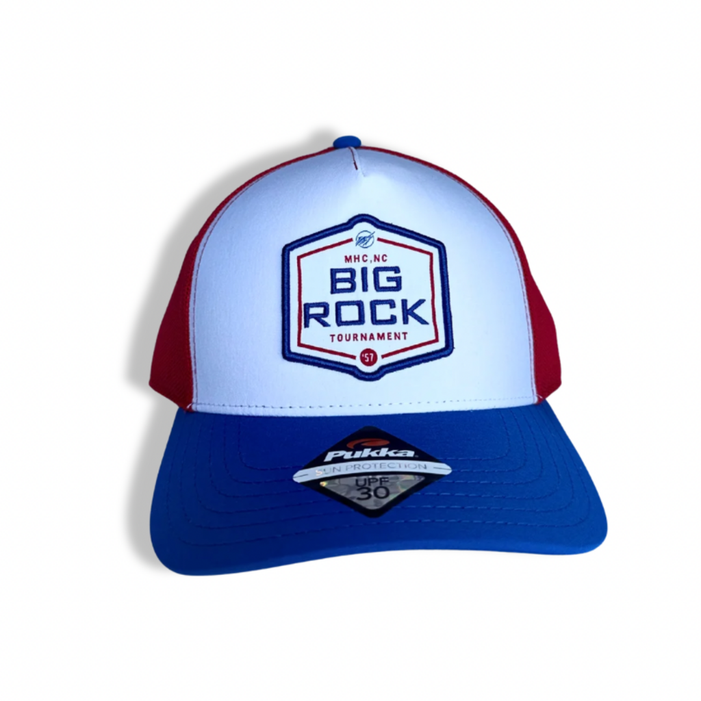 Big Rock Hex Badge Circle Streak Trucker