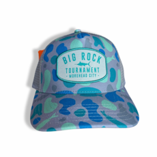 Big Rock Rounded Camo Trucker