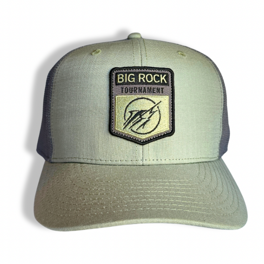 Big Rock Badge Circle Streak Trucker