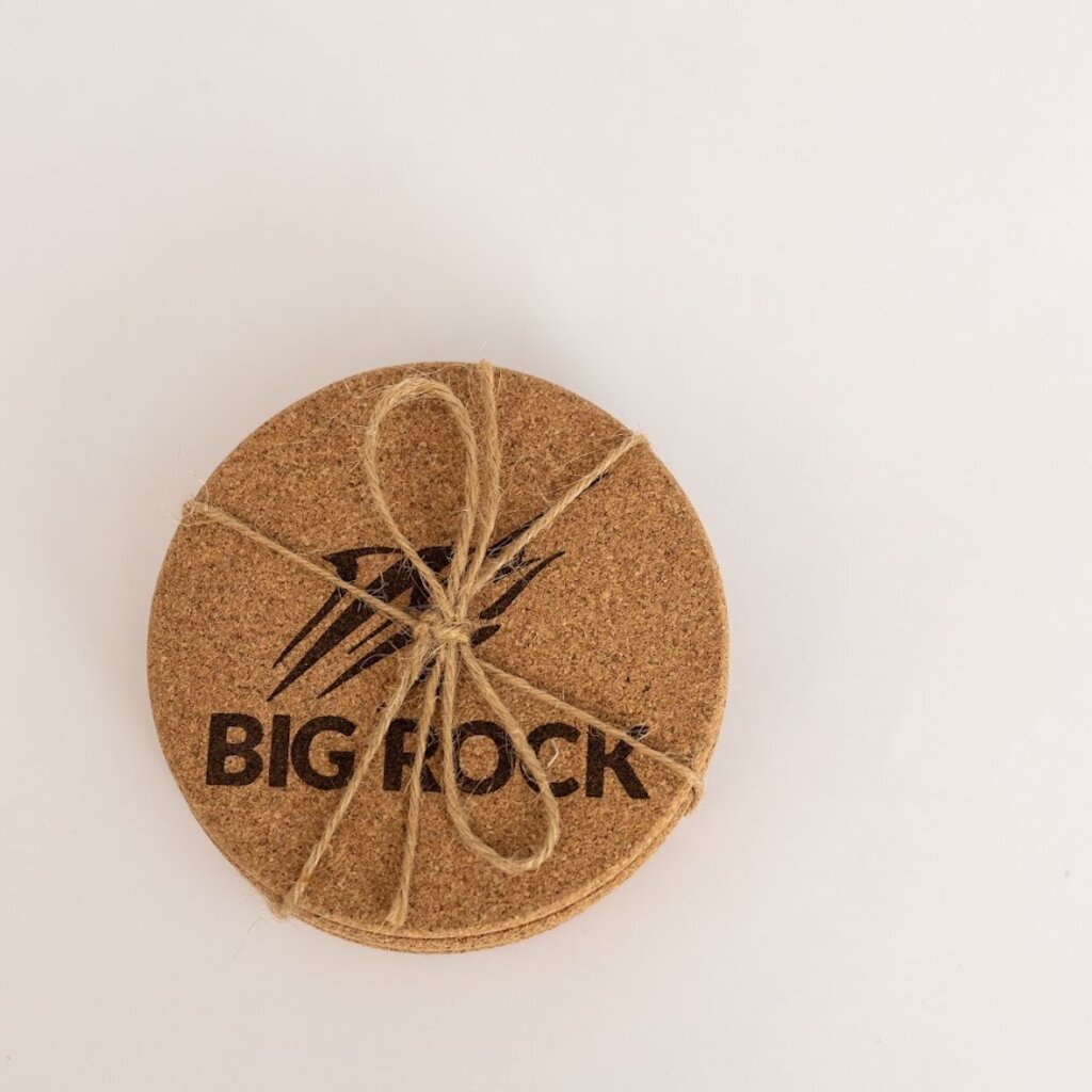 Big Rock Cork Coaster | Set of 4