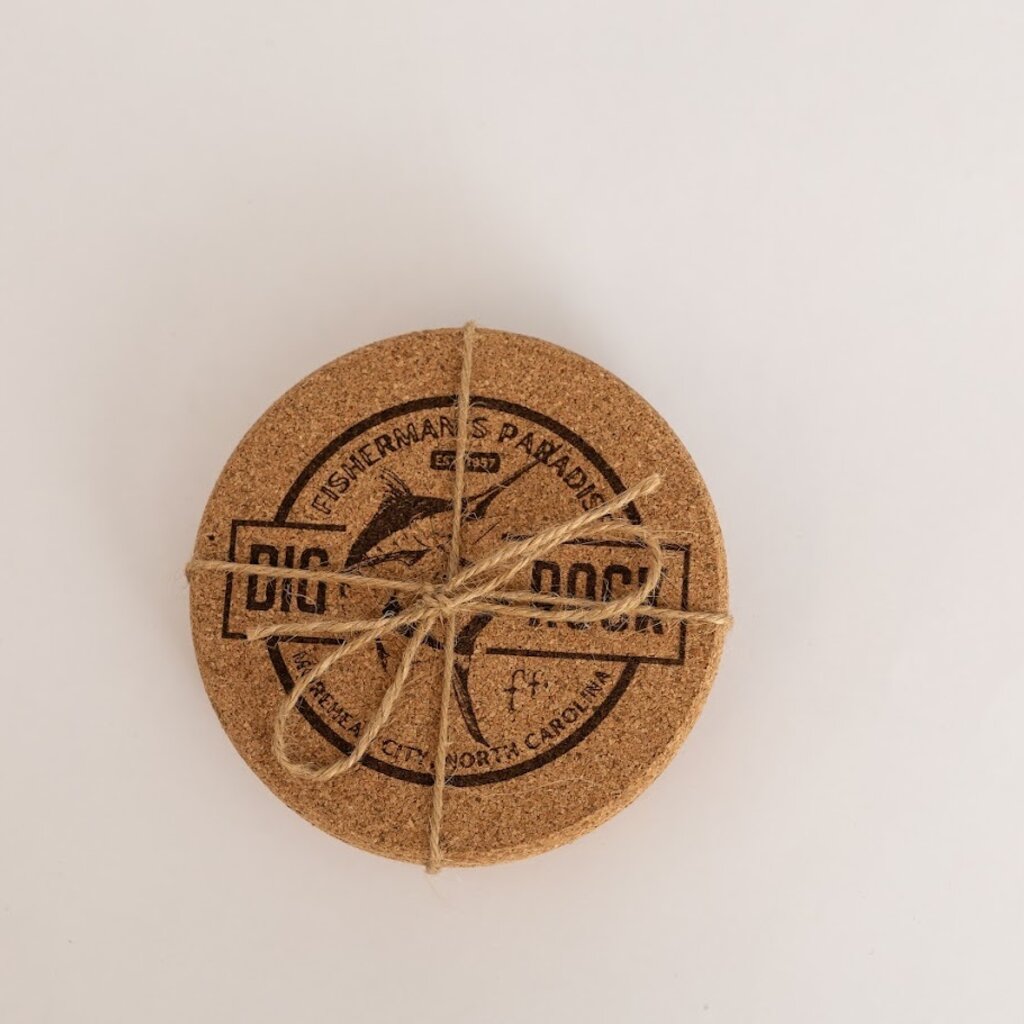 Big Rock Cork Coaster | Set of 4