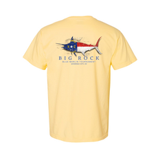 Big Rock NC Flag Silhouette Short Sleeve T-Shirt