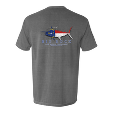 Big Rock NC Flag Silhouette Short Sleeve T-Shirt