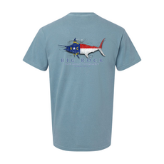 Big Rock NC Flag Silhouette Short Sleeve T-Shirt