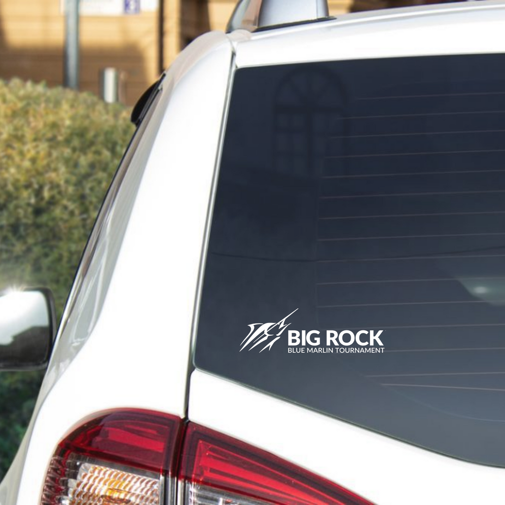 Big Rock Horizontal Streak Decal