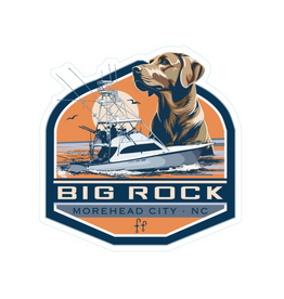 Big Rock Sea Dog Sticker