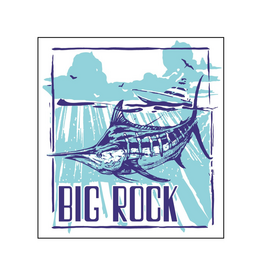 Big Rock Sun Rays Marlin Sticker