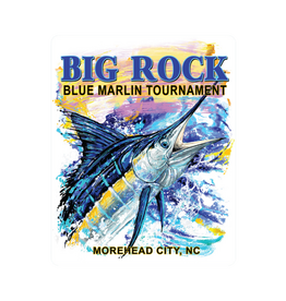 Big Rock Painted Marlin Sticker