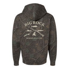 Big Rock Fin + Feather Fleece Hoodie