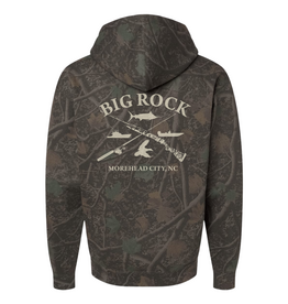 Big Rock Fin + Feather Fleece Hoodie