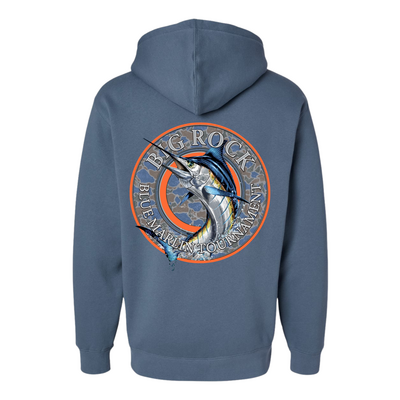 Big Rock Marlin Camo Fleece Hoodie