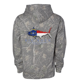Big Rock NC Flag Fleece Hoodie