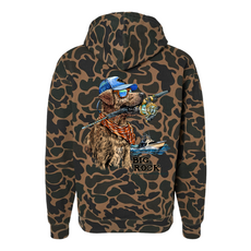 Big Rock Reel Dog Fleece Hoodie