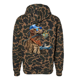 Big Rock Youth Reel Dog Fleece Hoodie