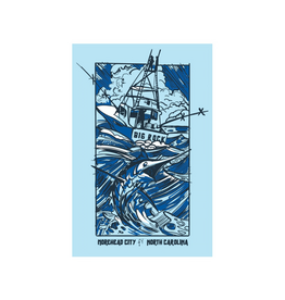 Big Rock Marlin Comic Sticker