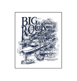 Big Rock Landing Sketch Sticker