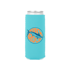 Big Rock Squishy Marlin Slim Can Koozie