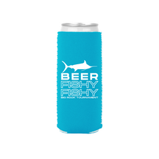 Big Rock Beer Fishy Fishy Slim Can Koozie
