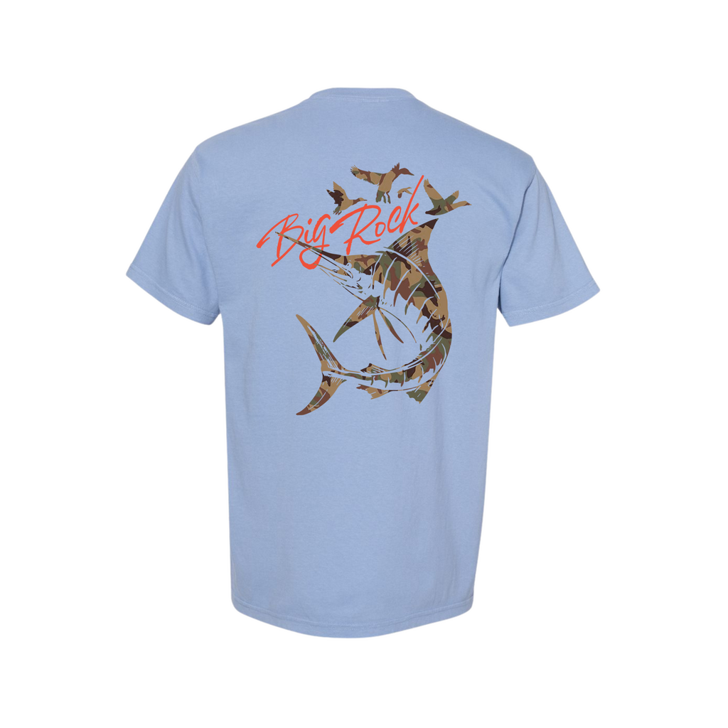Big Rock Marlin Duck Camo Short Sleeve