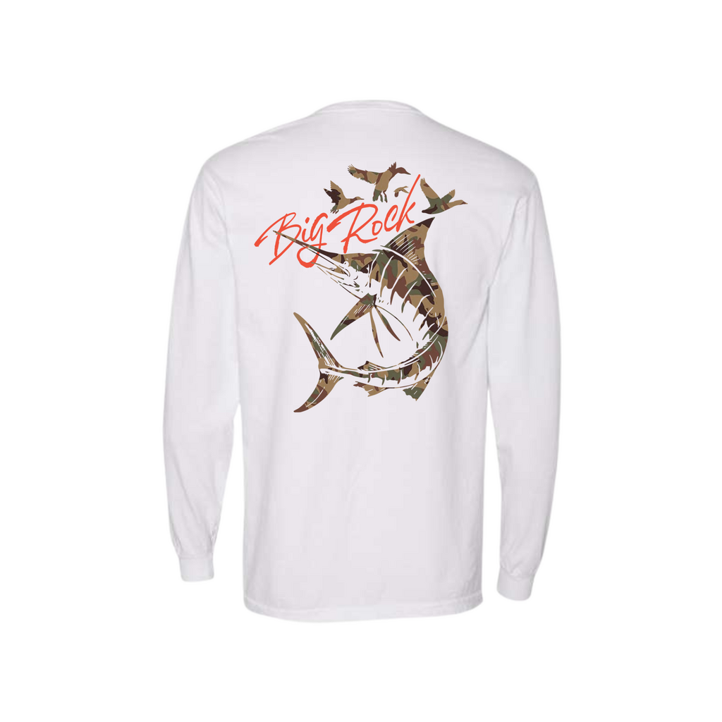 Big Rock Marlin Duck Camo Long Sleeve