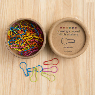 CocoKnits Cocoknits Opening Colored Stitch Markers Size US 11 CocoKnits Cocoknits Opening Colored Stitch Markers Size US 11
