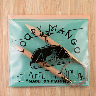 Loopy Mango Loopy Mango Knitting Needles 32" Loopy Mango Loopy Mango Knitting Needles 32"
