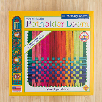 Harrisville Designs Harrisville Designs Friendly Loom Potholder Traditional Kit Harrisville Designs Harrisville Designs Friendly Loom Potholder Traditional Kit