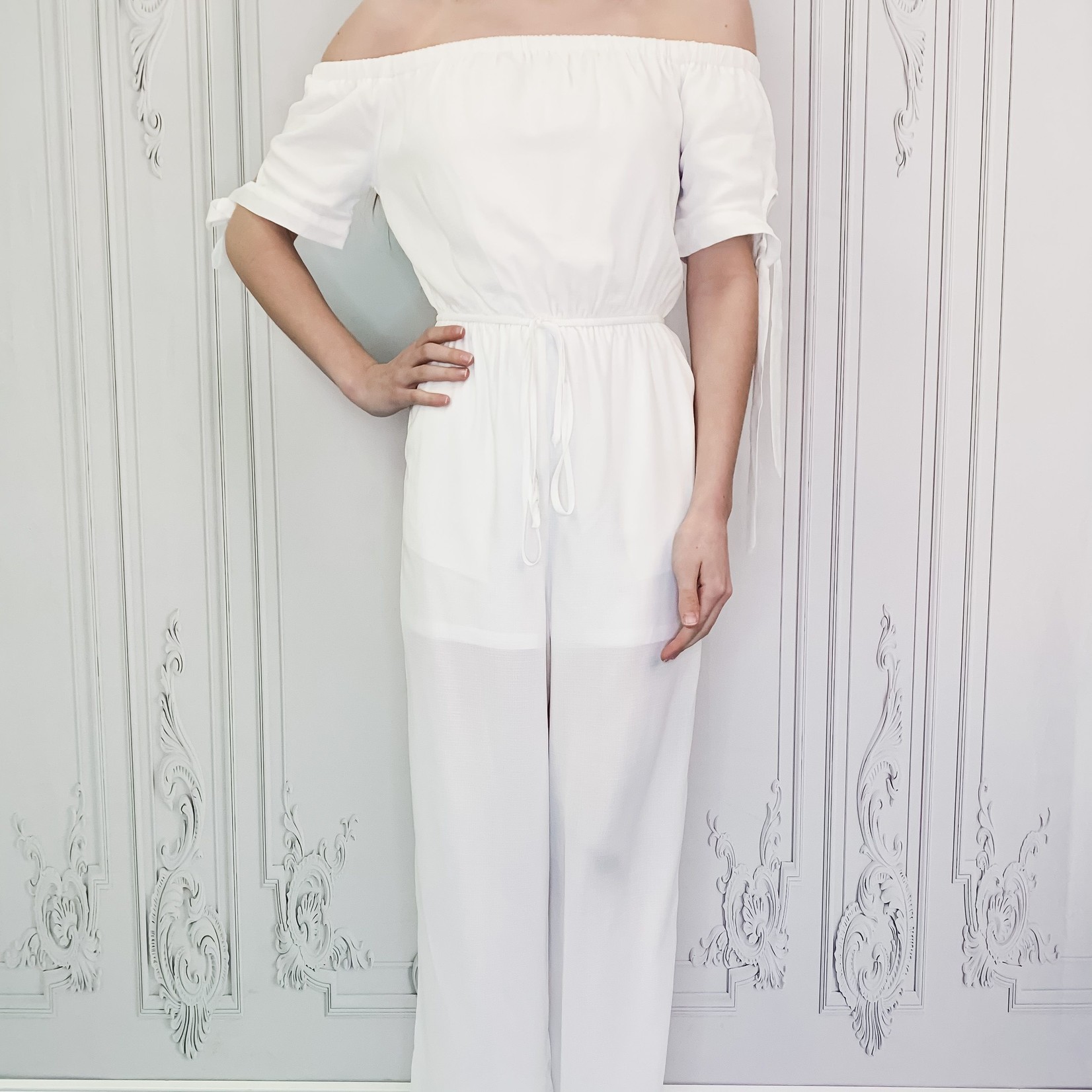 Off shoulder pantsuit Outlet