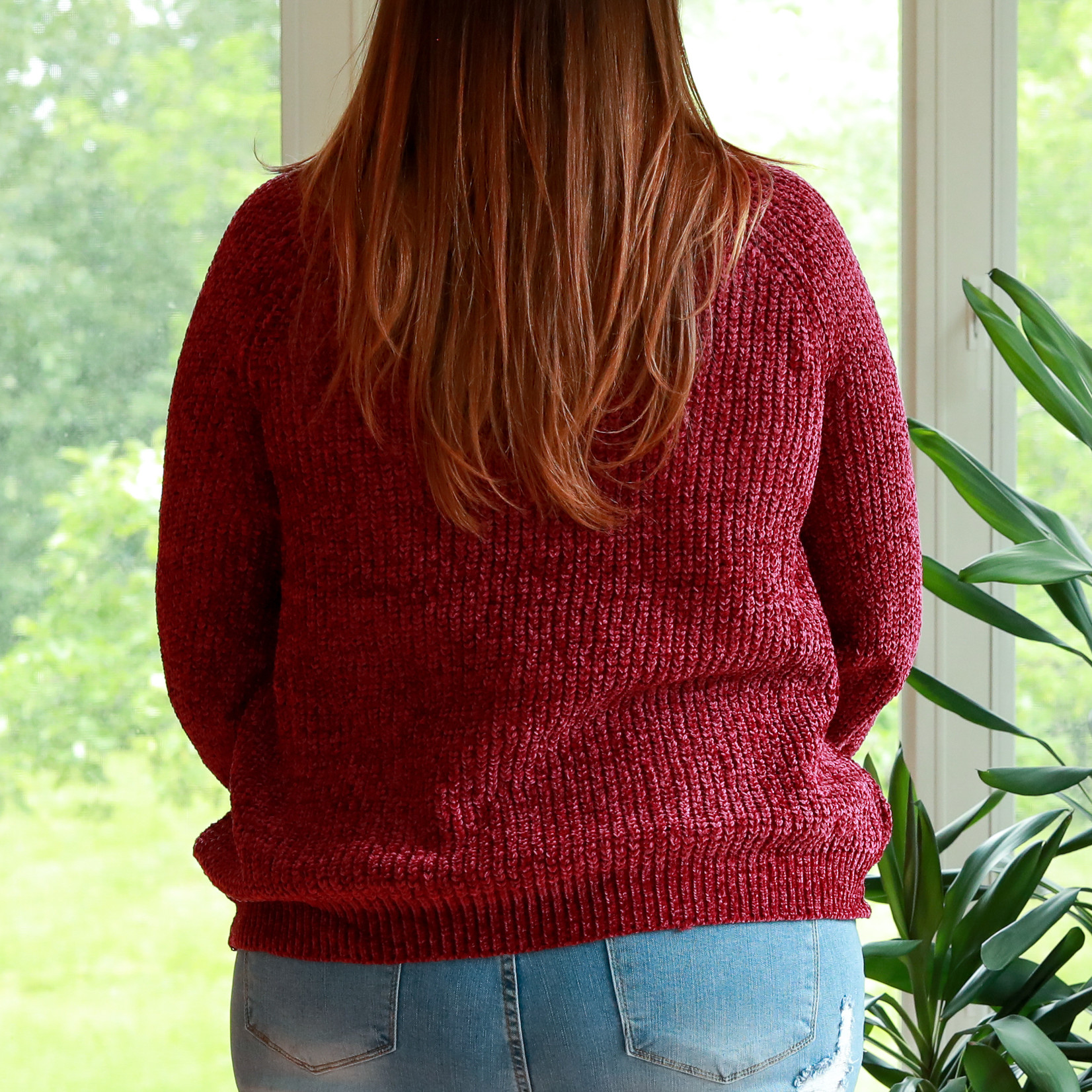 Hellen curvy velvet  sweater