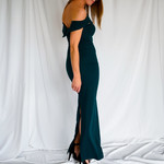 Bae off shoulder fitted gown