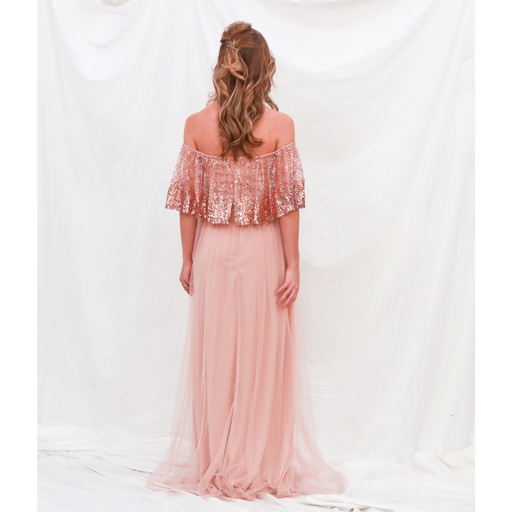 Miriam sequin and tulle gown