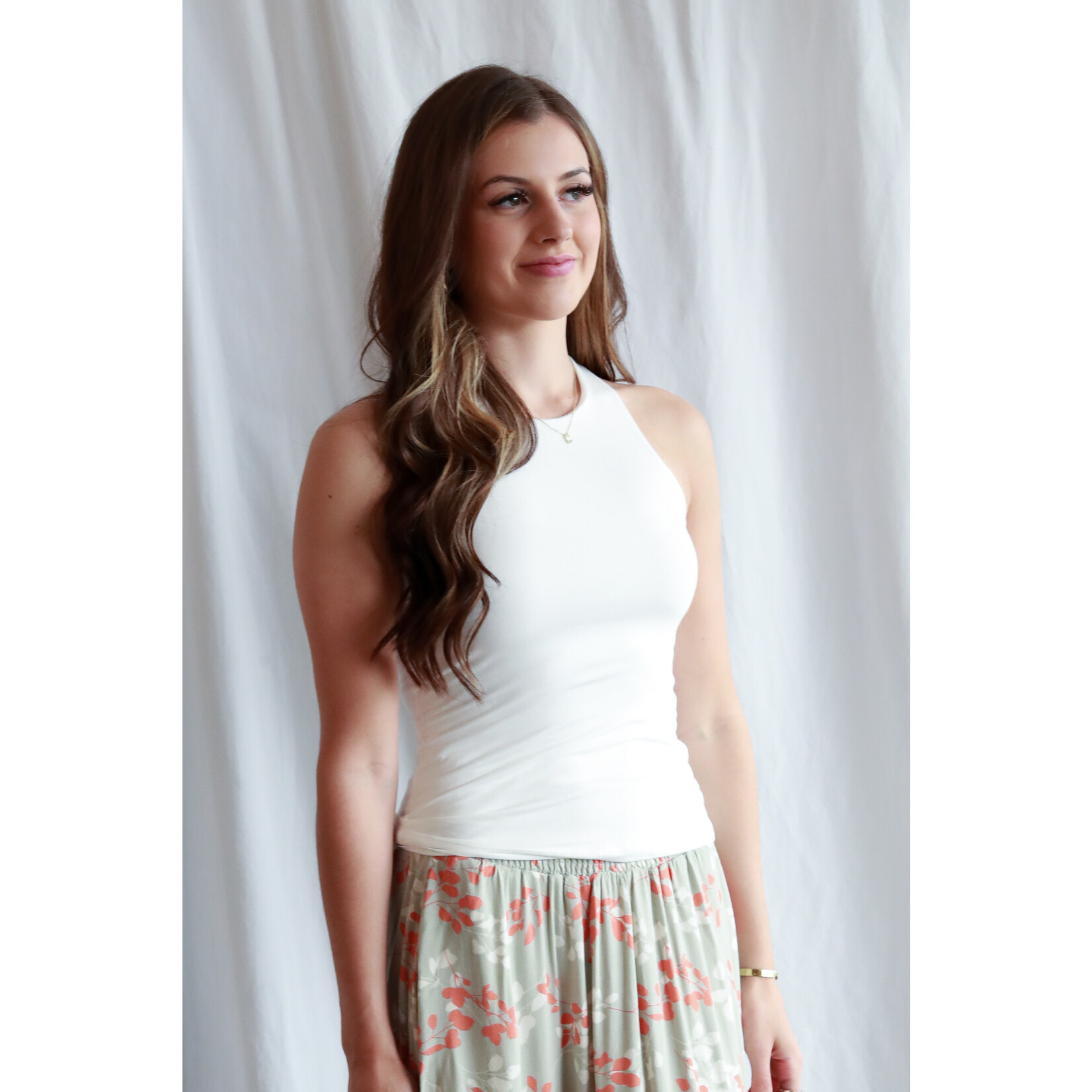 Double lined halter tank