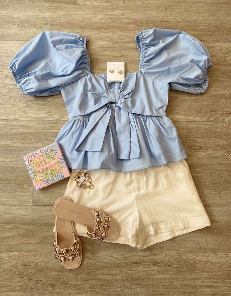 english factory Sweetheart Top Blue