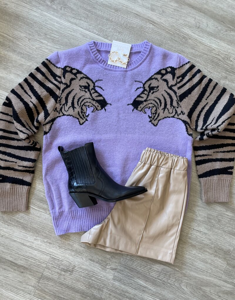 Roar Sweater Lavender