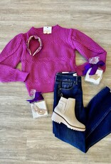Boysenberry Sweater