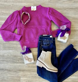 Boysenberry Sweater