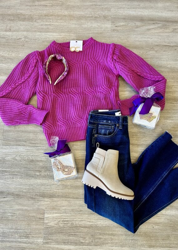 Boysenberry Sweater