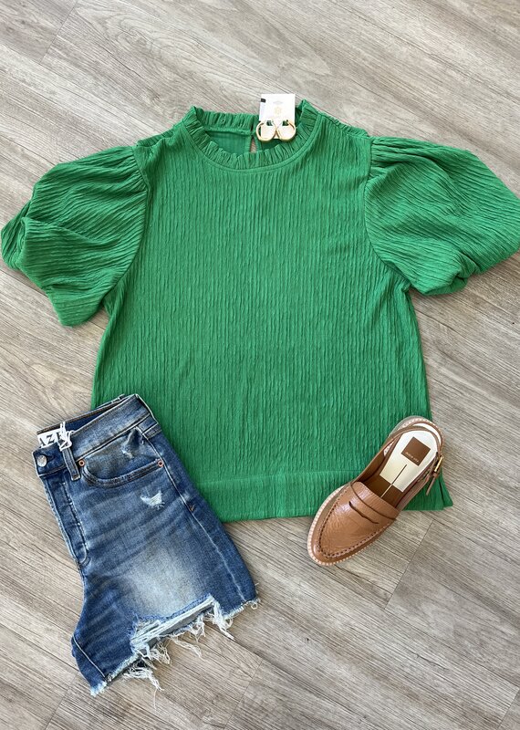 Becky Top Green