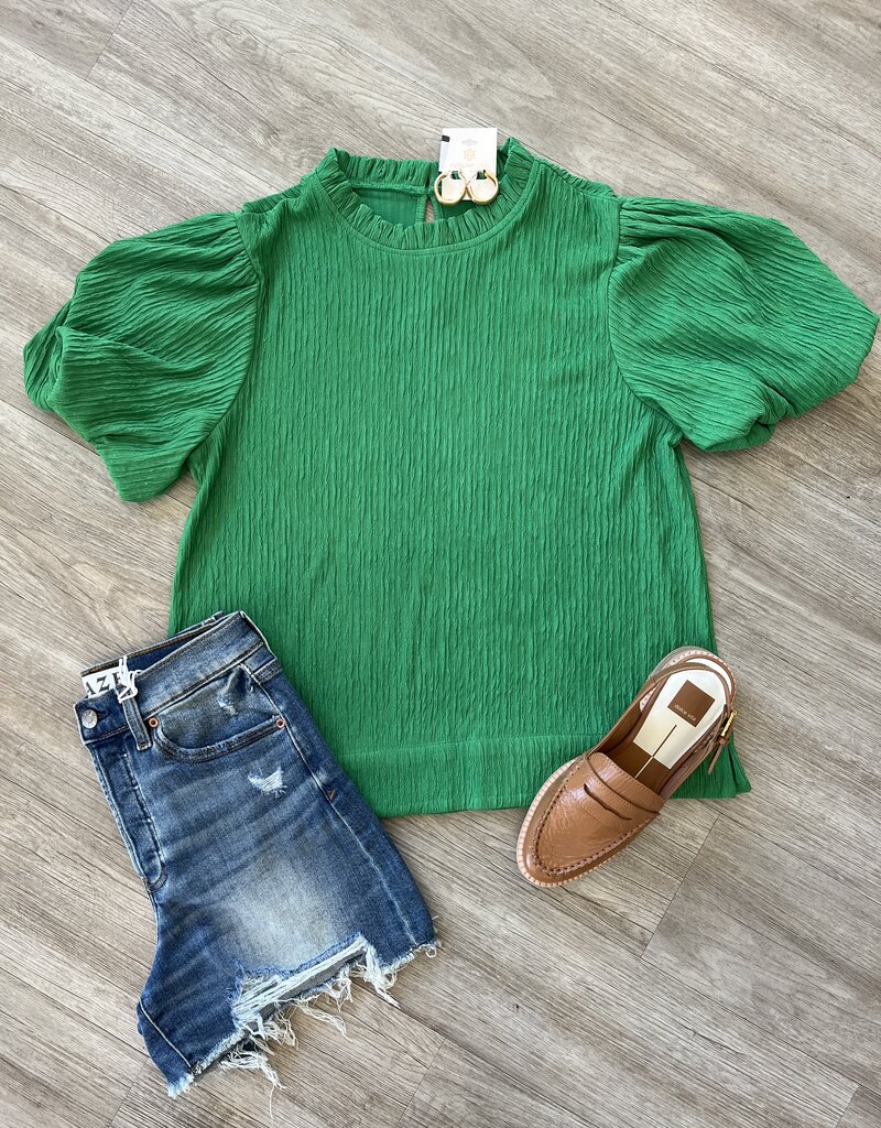 Becky Top Green