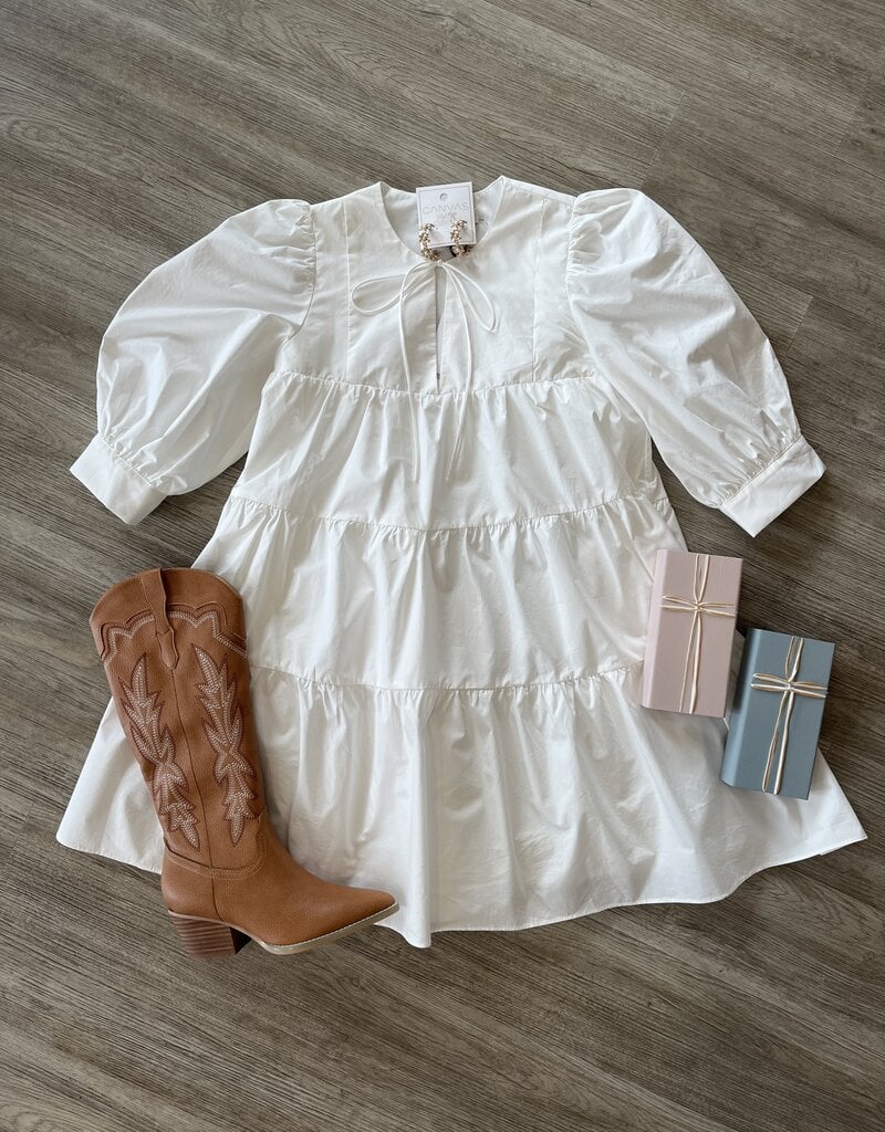 Sway Dress White