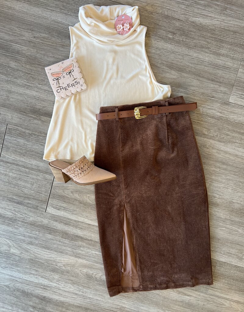 Dakota Corduroy Skirt