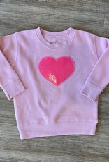 Kids Heart Sequin Sweatshirt