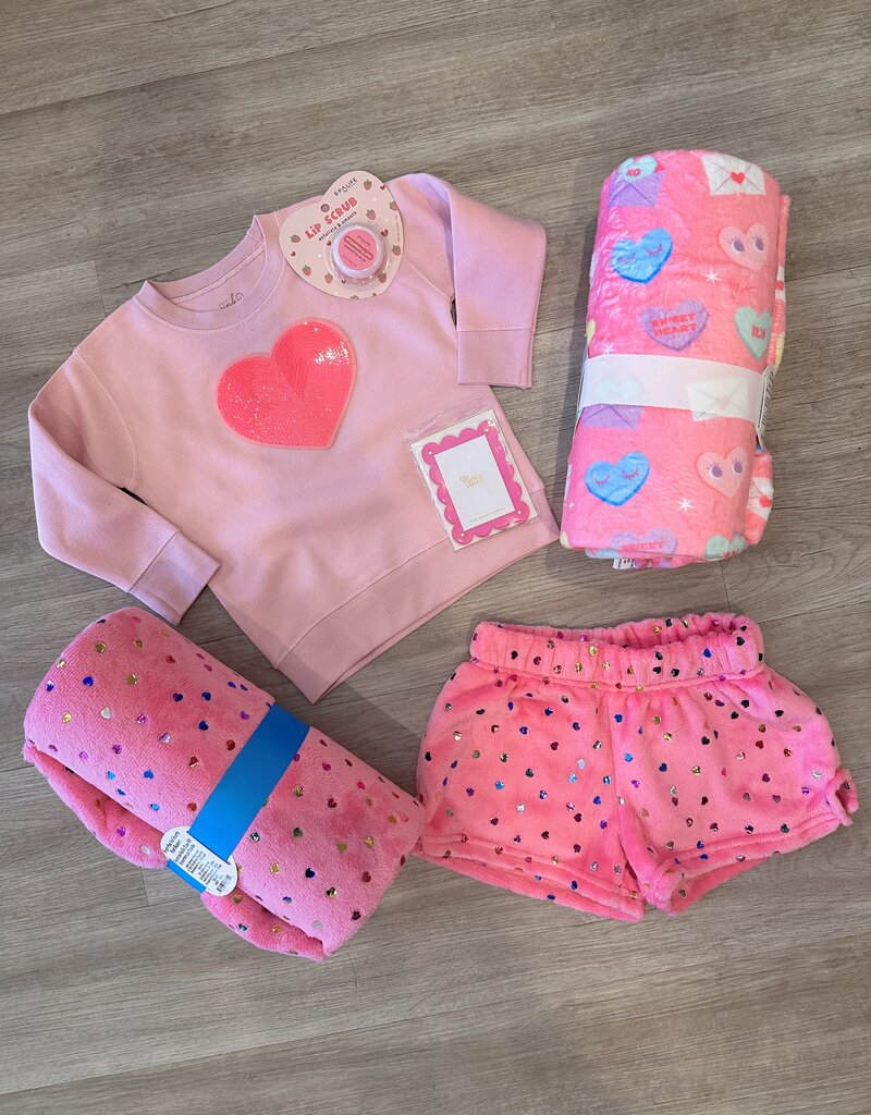Kids Heart Sequin Sweatshirt