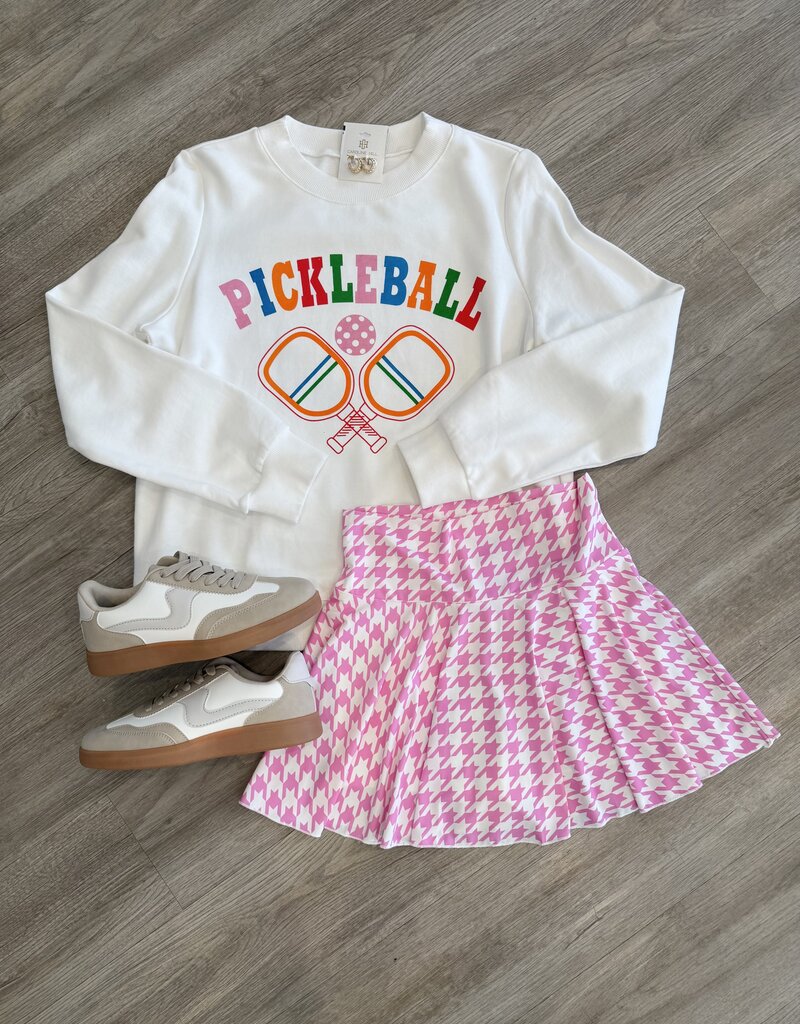 Girly Pop Tennis Skirt