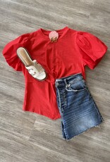 Paige Top Red